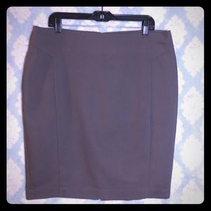 Apt 9 Gray Torie Pencil Skirt size 16